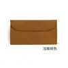 Venta al por mayor de fábrica, bolsa larga, bolsa de franela, bolsa de franela negra con fondo sin laterales, bolsa tipo sobre, bolsa de embalaje, serigrafía