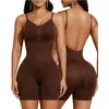 Body Moldeador de una Pieza para Mujer con Espalda Abierta Grande, Body Shaper Base, Body de Espalda en U, Comerciante Extranjero de Amazon Europeo y Americano