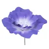 Flores de Papoula Artificiais Grandes para Montagem de Cenas, Vitrines, Decoração, Adereços de Fotografia para Shoppings, Flores para Corredor de Casamento