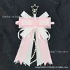 Nuevo accesorio de abanico original con colgante de lazo de encaje, accesorios lindos, producto terminado hecho a mano DIY, decoración de llavero