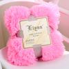 Manta decorativa rosa al por mayor para niños, accesorios de fondo para fotos de boda, manta de viento estilo ins, manta para la siesta
