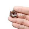 Ágata roja, gran agujero, hebilla de jade, cuentas sueltas de jade, anillo de ágata antiguo, accesorios de joyería, cuentas hechas a mano al por mayor