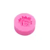 Molde para Pastel DIY Patrón de Rosa Pequeña Molde de Silicona para Fondant Molde de Silicona Líquida