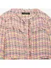 Ropa casual de moda francesa marca Z para mujer, estilo europeo y americano, chaqueta popular con flecos transfronteriza de AliExpress, varios estampados, otros ZA