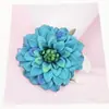 Flores de Casamento Dália Flores Artificiais DIY Arranjo de Flores para Headband Parede de Flores de Rosa Atacado Arte Floral Arte com Flores Artificiais
