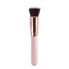 Brocha de Base Única Cabeza Plana Cabeza Redonda Cabeza Inclinada Brocha de Maquillaje para Base de Crema BB Crema de Base Modificación Contorno Maquillaje de Base Herramienta de Maquillaje de Belleza