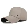 Nueva gorra de ocio para exteriores para hombre de primavera y otoño, estilo de negocios, logo de hierro tridimensional, gorra de béisbol para sol de viaje, en stock
