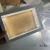 Lente semitransparente de cristal espejo para pintura de luz cáñamo fluido DIY hecho a mano espejo mágico apagar la luz es un espejo espejo transparente Maitebao