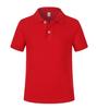 Zhuofandi Zhuo Fandi 50 Hilo Doble 230g Algodón Perla 100% Manga Corta Cuello Solapa Camisa Polo 9805