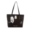 Bolso grande de alta capacidad nuevo, bolso de lunares para mujer, versión coreana, bolso tote de nicho para el día a día, bolso de hombro casual de moda para el trabajo