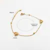 Justop Joyería Transfronteriza Europea y Americana Pulsera de Acero Inoxidable de Gama Alta Moda Femenina Versátil Pulsera de Acero de Titanio Electrochapado de 18K