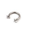Amazon eBay anillo de herradura de diamantes caliente anillo labial C anillo para la nariz Europa y Estados Unidos fabricantes mayoristas de joyería para perforaciones corporales
