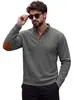 Roupas masculinas transfronteiriças TK primavera e outono top jacquard de diamante com gola alta, pulôver estilo americano com apliques nas mangas, moletom casual folgado de manga longa