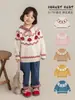 Suéter de Invierno Nuevo 2026 para Niñas Wulibu Estilo Fair Isle Dibujos Animados de Animales Grueso Lindo Suéter Tejido para Niños