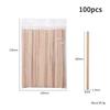 Bolsa Desechable Tamaño Super Pequeño Palitos de Madera Palito de Belleza Palito de Cera de Lana Depilación Palito de Madera Grande Agitador de Cera de Abejas Frijoles Palitos