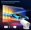 [Exclusivo Transfronterizo] Proyector HD 1080P para Dormitorios, Duplicación de Pantalla Inalámbrica, Inteligente y Portátil