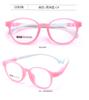 Nuevo Marco de Gafas Redondas para Niños Gafas para Niños Europeas y Americanas Transfronterizas Marco de Gafas para Miopía Tr90 Gafas de Silicona 8803