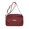 Mochila de trabajo para mujer de gran capacidad, bolsa impermeable de tela de nailon, bandolera de moda con múltiples compartimentos, bandolera de moda para compras