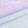 Tela de Lino Copo de Nieve de 140g, Tela de Punto Copo de Nieve de Poliéster-Lino con Sensación de Hielo, Tela Base de Costilla de un Solo Lado