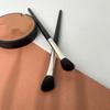 Pincel de Sombra em Estoque, Pincel Macio para Esfumar Olhos, Pincel de Detalhe, Pincel para Contorno do Nariz, Pincel para Maquiagem Facial, Pincel Portátil