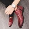 Botas de Cuero para Hombre Comercio Exterior Transfronterizo Nuevos Zapatos Casuales de Cuero Moda Botines Chelsea para Hombre Estilo Británico Botines
