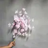 Flores Artificiales Colgantes de Techo de Rama Alta: Trébol de Cuatro Hojas, Orquídea Sentimental, Begonia como la Nieve, Flor de Ylang-Ylang, Flor Ding-Dong, Flor de Plumeria