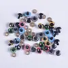 Urso de Pelúcia para Boneca Nariz Articulado Acessórios DIY Olhos de Cristal Olhos Pretos 100 Peças em um Pacote + 100 Espaçadores