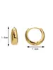 Pendientes de Aro Retorcidos para Mujer, Pendientes de Plata Pura, Pendientes Nuevos de Moda de Alta Gama, Exquisitos Aros para el Día a Día, Pendientes de Otoño e Invierno