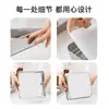 Contenedor de Almacenamiento de Alimentos de Acero Inoxidable 316L con Tapa Bandeja Cuadrada Organizador de Refrigerador Plato para Cocinar Pescado al Vapor Plato para Hornear Pescado Plato para Barbacoa Plato para Platos Fríos Plato para Frutas