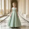 Vestido de encaje sin espalda elegante de lujo ligero para comercio exterior transfronterizo, para fiestas nocturnas, actuaciones de piano, fiestas de cumpleaños y duties de anfitriona.