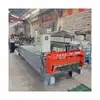 Máquina Prensadora de Tejas de Acero Color de una Sola Capa de Acero Inoxidable, Máquina Prensadora de Tejas de Acero Color de una Sola Capa Totalmente Automática, Maquinaria de Conformado por Doblado en Frío