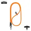 Nuevo cordón para teléfono móvil 6MM resistente para colgar en el cuello ajustable para exteriores anti-pérdida delicada cuerda trenzada para muñeca negra