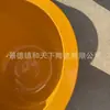 Tanque de água elevado grande amarelo de cerâmica feito à mão para casa e jardim, adequado para criar peixes e nenúfares, aquário decorativo de piso