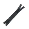 Não. Zíper de nylon à prova d'água 5, zíper de material PU de alta qualidade à prova d'água de abertura única, adequado para jaquetas e roupas de abertura única, disponível em estoque