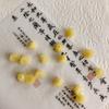 [Lianyou Ping An] Jade Imitación Loto Loto Loto Vidrio hecho a mano DIY Pasador Tocado Colgante Accesorios