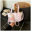 Bolso de Estampado de Nicho Súper Popular para Mujer, Nuevo Bolso Cruzado Versátil Primavera/Verano 2026, Bolso de Mano Cubo Exquisito de Gran Venta