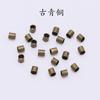 Tubos de Posicionamiento Accesorios para Joyería DIY Cuentas Espaciadoras Cuentas de Posicionamiento Cuentas de Intervalo Materiales para Bisutería Cuentas Tubulares Accesorios para Joyería Transfronterizos