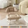 Sillón Sofá Giratorio, Taburete Pequeño, Silla con Respaldo Suave Acolchado, Sillón Sofá Perezoso, Silla Multifuncional para Cambiar Zapatos, Taburete Bajo con Ruedas