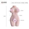 Lunqu Produtos Sexuais para Adultos Masculinos Tremendo com o Peito Meio Corpo Vagina Nádegas Molde Invertido Copo Avião Boneca Sólida Dispositivo de Masturbação