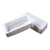 Caja de Embalaje de Alta Gama Blíster PS Bandeja Interior Taza Aislante de PET Blanco Múltiples Especificaciones Tela Flocada al por Mayor Caja de Plástico