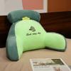 Cojín de Noche Capibara Capibala Bolsa Suave Almohada de Cintura Almohada Almohada de Sofá Cama de Dormitorio Cojín Grande para la Espalda