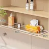 Estante de Pared sin Taladro Organizador de Mesita de Noche para Dormitorio Estante de Almacenamiento Acrílico Estantería para Libros y Papelería de Dormitorio Estudiantil