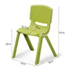Cadeira de jardim de infância, banquinho infantil com encosto, cadeira pequena, cadeira de plástico espessado para bebê comer, banco pequeno antiderrapante para estudante