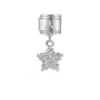 Pulsera con Colgante de Collar para Módulo Cruzado, Colgante de Pulsera Estilo Italiano con Lazo y Estrella, Adornos, Accesorios