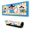 Crayon Pequeno Novo Mouse Pad Oversized Borda Travada Nota Teclado Pad Desenho Animado Fofo Pad de Mesa de Escritório Anime Mouse Pad