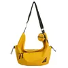 Bolso Cruzado Simple al por Mayor, Bolso Tipo Dumpling Casual de Gran Capacidad para el Día a Día, Bolso Versátil para Ciclismo, Bolso de Hombro de Moda para Viajes para Mujeres