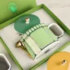 Conjunto de Chá para Chá da Tarde Europeu de Luxo Leve Série Cisne Conjunto de Café Espresso com Bandeja Caixa de Presente Combinada para Presentear