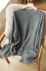 Ropa Hongmi/ La tela cepillada puede desprender algunas fibras sueltas. Suéter cepillado de cuello redondo de 310 g, colección de otoño