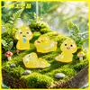 Micro-Paisagismo Musgo Brilha no Escuro Pequeno Dinossauro Suculenta Decoração de Jardinagem Acessórios de Decoração DIY Mini Enfeites de Mesa
