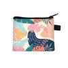 Nova Porta-Moedas Transfronteiriça Fresca Floral Pequena Estudante do Ensino Fundamental Bonita Meninas Estampada Bolsa de Armazenamento Portátil Atacado Quente